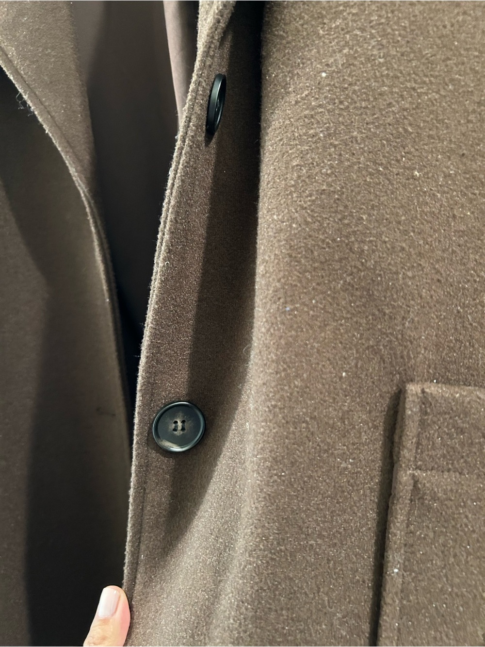 Commense Classic Brown Trench Coat - Picture 6 of 9